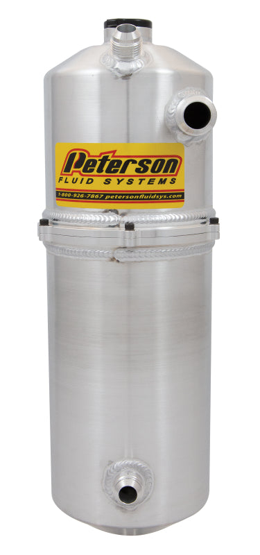 Peterson Fluid Systems 08-0825 Oil Tank L/W 2Pc 2 Gallon Single Return
