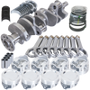 Eagle 20151060 fits Chrysler 318 4.000in Crank 6.123in H-Beam -23cc 3.970in Pistons Rotating Assembly