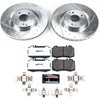 PowerStop K2950 26 fits Mercedes-Benz C230 Front Z26 Street Warrior Brake Kit