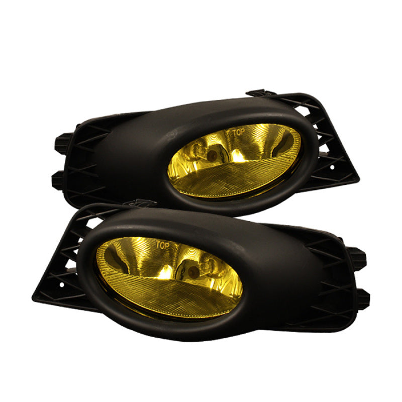Spyder 5020703 fits Honda 09-11 Civic 4Dr OEM Fog Lights W/Switch- Yellow FL-CL