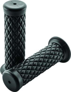 BikeMaster 102296 BikeMaster Quilted Grips - Black