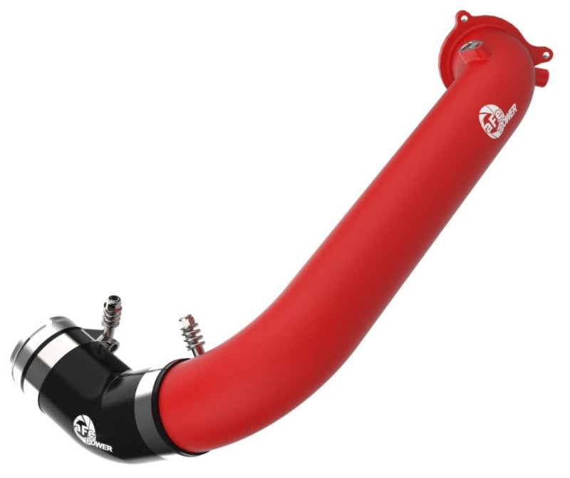 AFE 46-20488-R unner Red 2-3/4in Aluminum Charge Pipe 2021 fits Toyota Supra GR