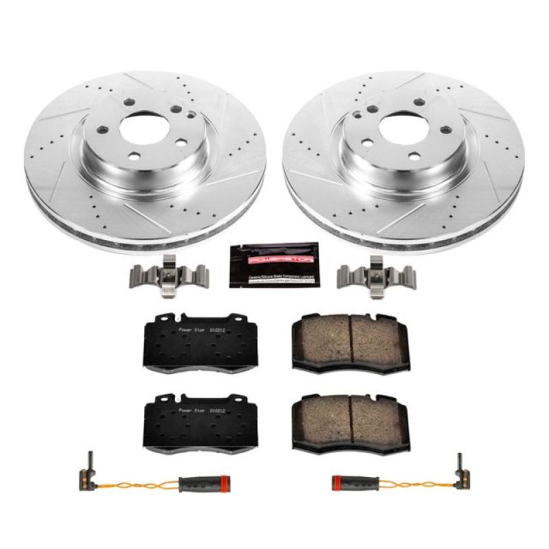 PowerStop fits Mercedes-Benz 07-09 E550 Front Z23 Evolution Sport Brake Kit