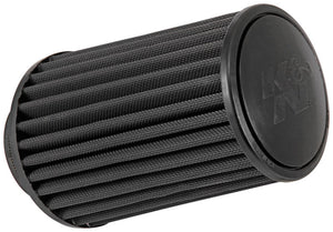 K&N Engineering RU-3105HBK K&N Universal Round Clamp-On Air Filter 3.5in ID 9.5in Height 6in Base OD 5.25 Top OD