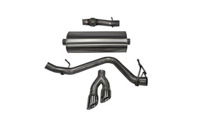 CORSA Performance 14871 Corsa 14-19 fits GMC Sierra/fits Chevy Silv 1500 Reg. Cab/Std. Bed 5.3L V8 Polished Single Side CB Exhaust