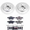 Power Stop 18-22 Ford EcoSport Rear Z23 Coated Brake Kit