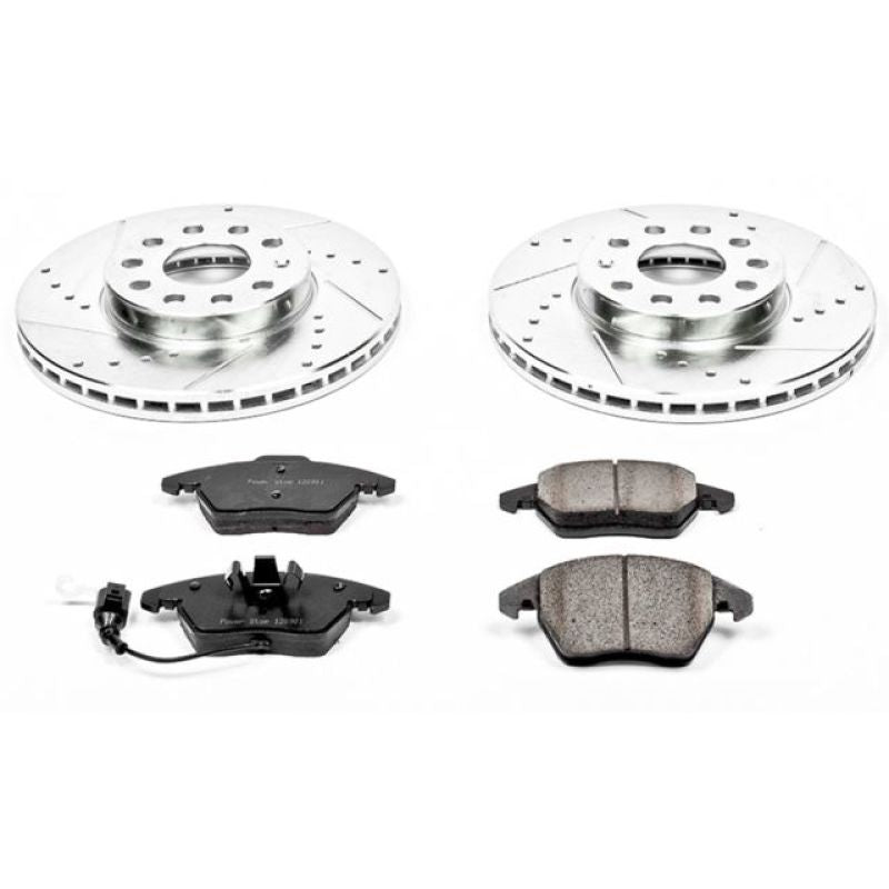 PowerStop K4623 fits Audi 10-12 A3 Front Z23 Evolution Sport Brake Kit