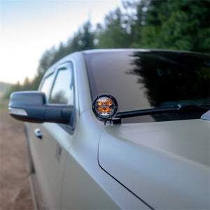 Rigid Industries 46717 2019+ fits Dodge Ram 1500 A-Pillar LED Light Mounts