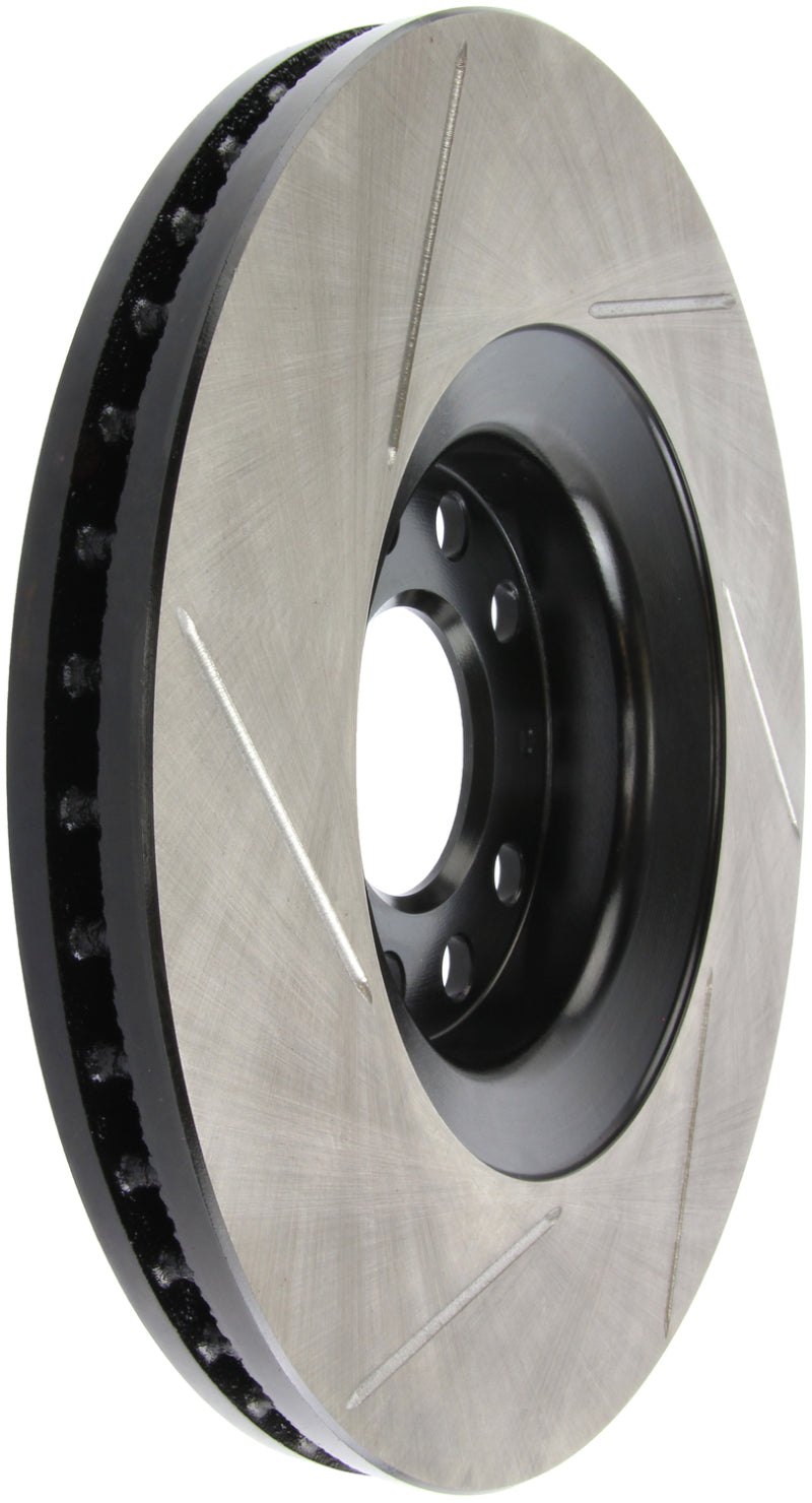Stoptech 126.33096SL Power Slot 01-06 fits Audi Allroad / 05-09 A4 / 6/99-04 A6 / 99-02 S4 Left Front Slotted Rotor
