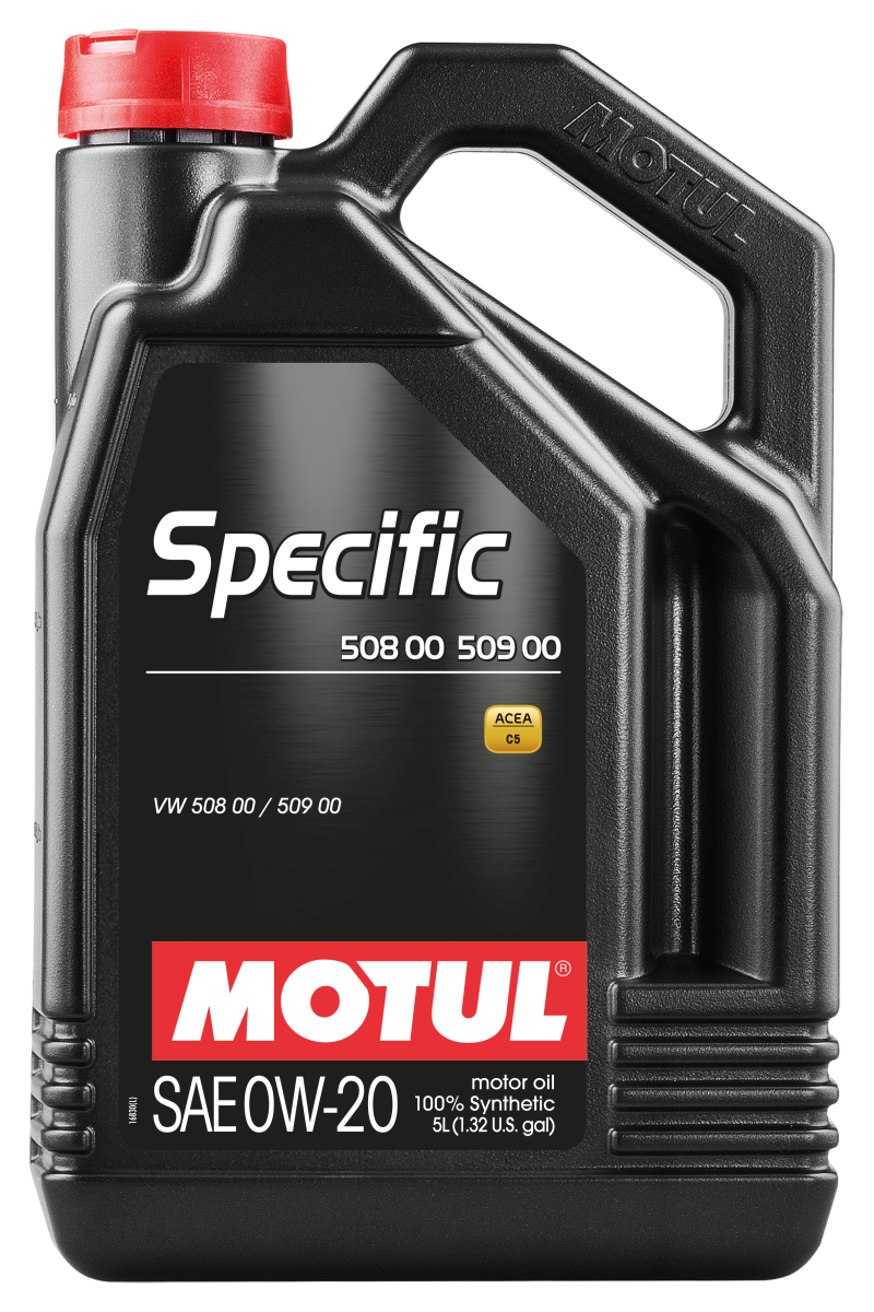 Motul 107384 5L Specific 508 0W20 Oil - Acea A1/B1 / VW 508.00/509.00 / fits Porsche C20