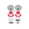 PowerStop KC379 26 fits BMW 540i Front Z26 Street Warrior Brake Kit w/Calipers