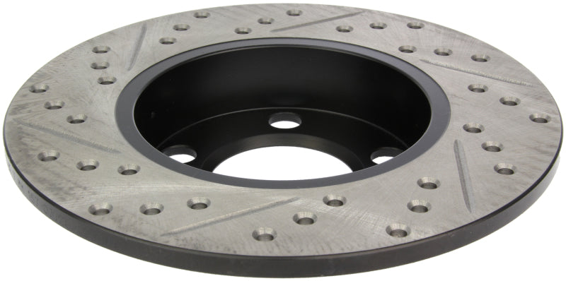 Stoptech 127.33057L Slotted & Drilled Sport Brake Rotor