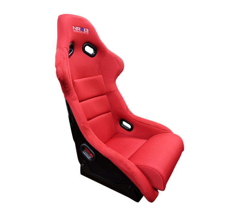 NRG FRP-300RD FRP Bucket Seat (Red Cloth) - Large
