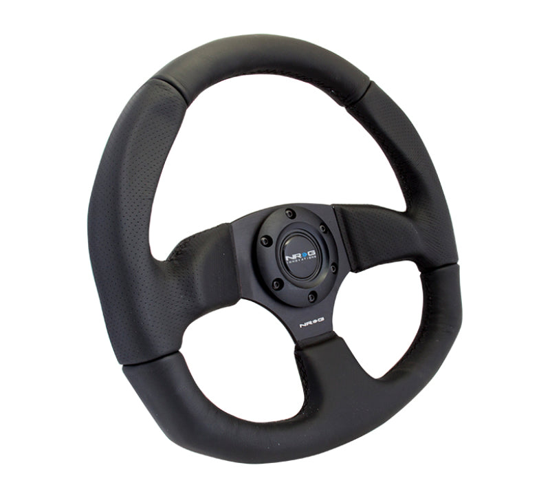 NRG RST-009R RST-009R Reinforced Steering Wheel Leather w/Black Stitching
