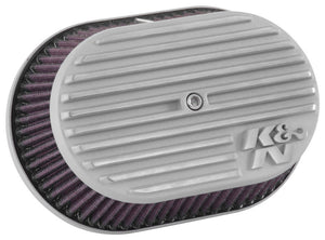 K&N Engineering RK-3952S K&N Street Metal Intake System Side Draft Touring Silver Intake System-Harley Davidson