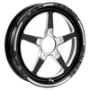 Weld  88B-15204 Alumastar 1-Piece 15x3.5 / 5x4.5 BP / 1.75in. BS Black Wheel - N