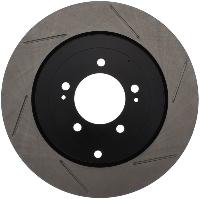 Stoptech 126.46075SR Power Slot 08-09 Evo 10 Slotted Right Rear Rotor