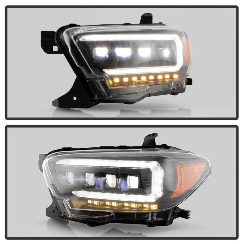 Spyder 5088376 fits Toyota 16-20 Tacoma Halogen Model Only High-Power LED Headl