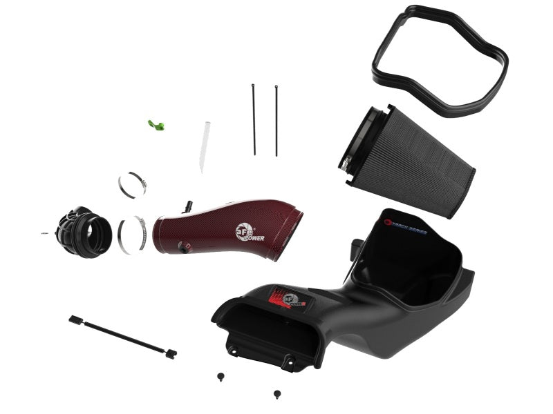 AFE 57-10030KR fits Ford F150 Raptor R Supercharged Red Carbon Track Series Air