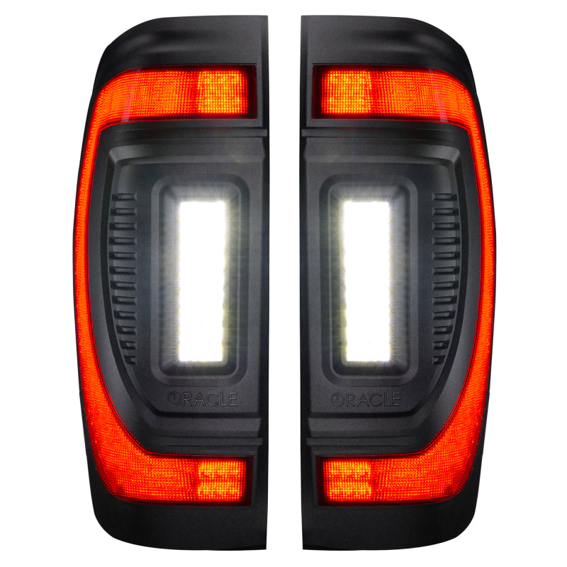 ORACLE Lighting 5927-504-T Oracle 19-23 fits GMC Sierra Black Series Flush Style LED Tail Lights - Factory Halogen