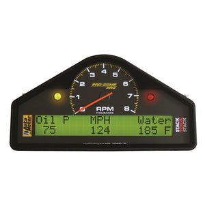 AutoMeter 6002 AutoMeter Street Dash Display 8K RPM/MPH/Oilp/Oilt/Wtmp/Volt Pro-Comp