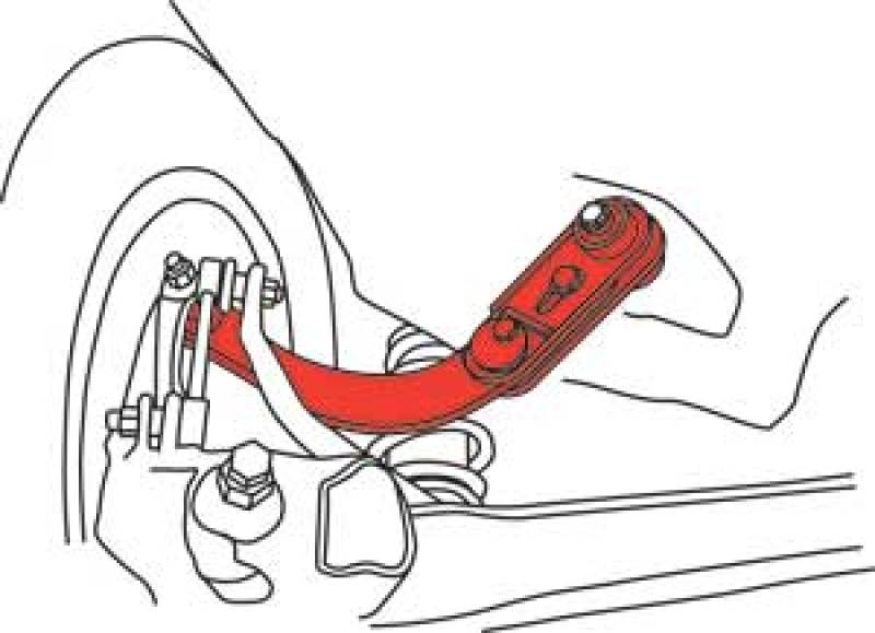 SPC Performance 67455 07-10 fits Dodge Caliber/fits Jeep Patriot Rear Adjustable Camber Arm