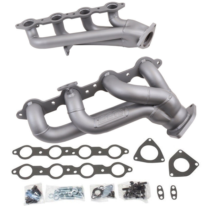 BBK  4005 GM Truck SUV 4.8 5.3 Shorty Tuned Length Exhaust Headers - 1-3/4 Titan