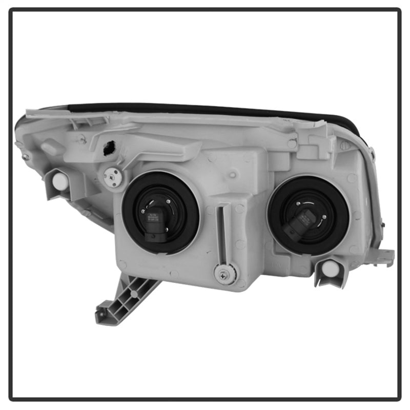 9023583 Xtune fits Toyota 03-05 4Runner Crystal Headlights Black HD-JH-T4R03-A