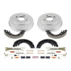 PowerStop KOE15309DK fits Honda 96-00 Civic Coupe Rear Autospecialty Drum Kit