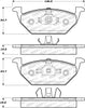 Stoptech 308.0768 Street Brake Pads