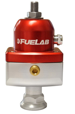 Fuelab 55501-2 555 Carb Adjustable FPR Blocking 4-12 PSI (1) -8AN In (2) -8AN Out - Red