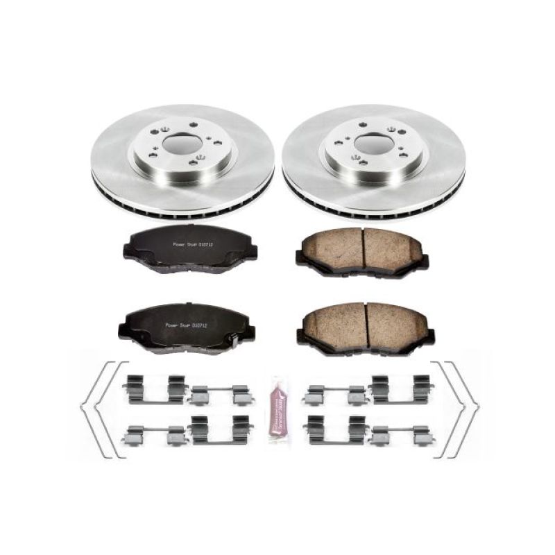 PowerStop KOE2302 fits Honda 03-08 Pilot Front Autospecialty Brake Kit