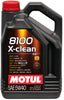 Motul 102051 5L Synthetic Engine Oil 8100 5W40 X-CLEAN C3 -505 2 00-505 00-LL04