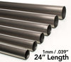 Ticon 102-02523-0000 Industries 1in Diameter 24in Length 1mm/.039in Titanium Tube