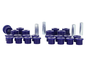 SuperPro 1986-1993 Suzuki Samurai JA Suzuki Samurai Front & Rear Leaf Spring & Shackle Bushing Kit