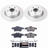 Power Stop 13-18 Ford C-Max Rear Z23 Coated Brake Kit