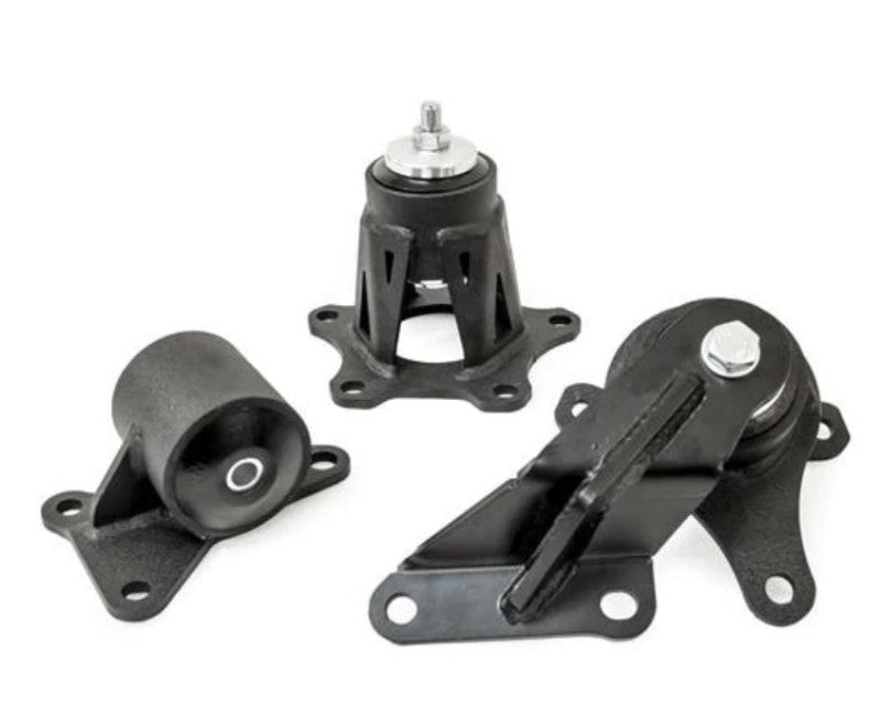 Innovative 20253-75A 98-02 Accord H-Series Black Steel Mounts 75A Bushings (Auto Chassis Auto Trans)