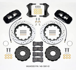 Wilwood 140-13911-D fits AERO6 Front Hat Kit 15.00 Drilled 2014-up fits Corvett