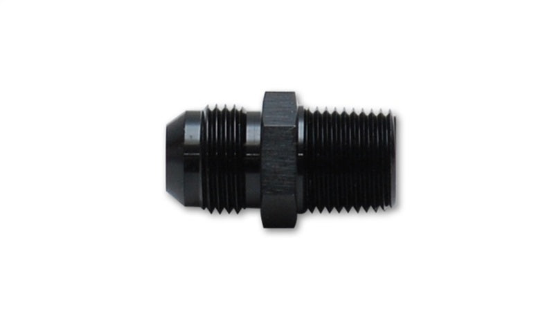 Vibrant 10223 -10AN to 3/8in NPT Straight Adapter Fitting - Aluminum