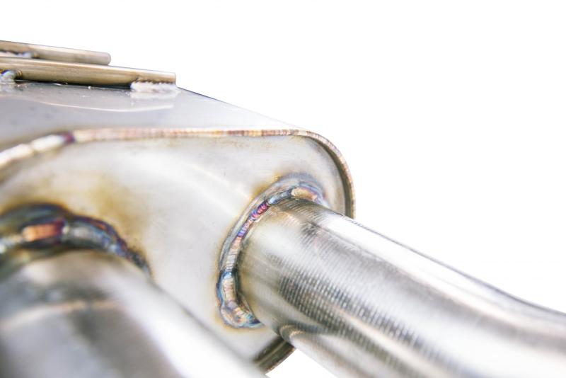 Kooks 21506300 97-04 fits Chevy Corvette Full 3in Axleback w/Pol Tips Requires 3in X-Pipe