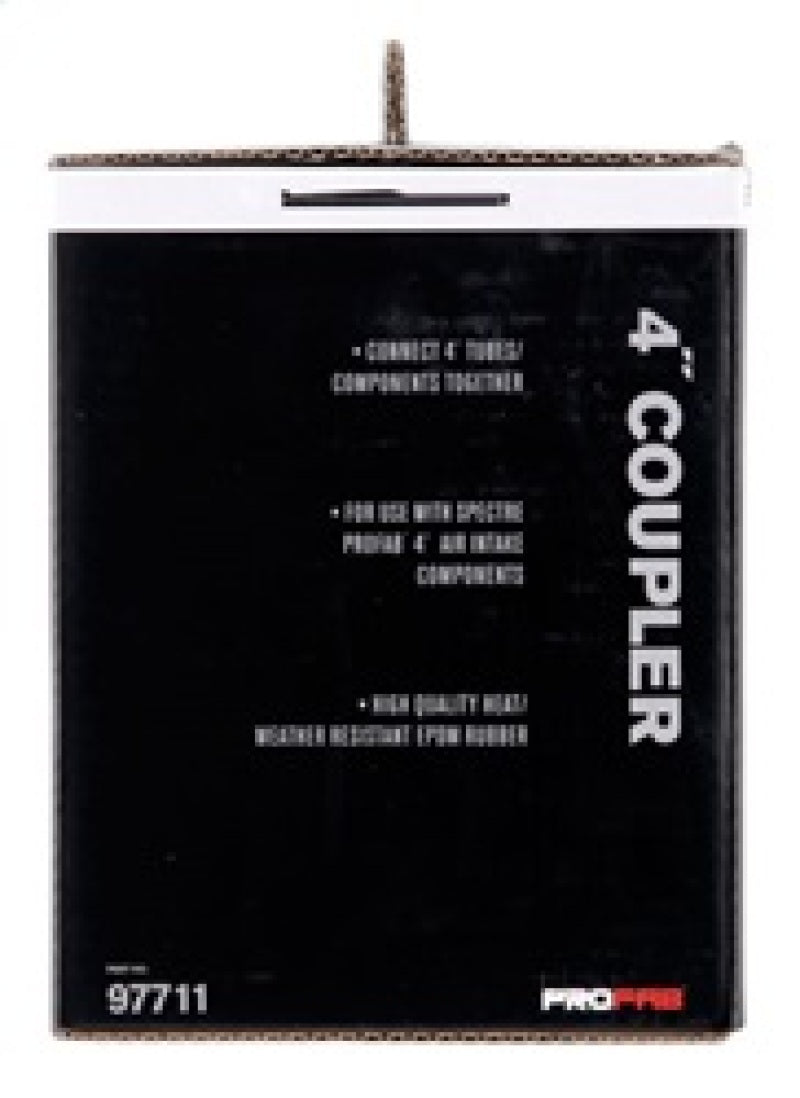 Spectre 97711 Coupler 4in. ID - Black