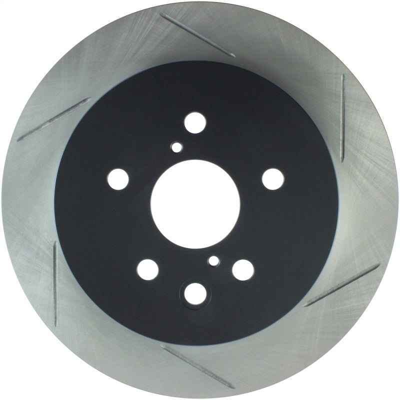 Stoptech 126.44141SL Power Slot 06-09 fits Lexus GS Series / 06-10 IS350 Rear Left Slotted Rotor