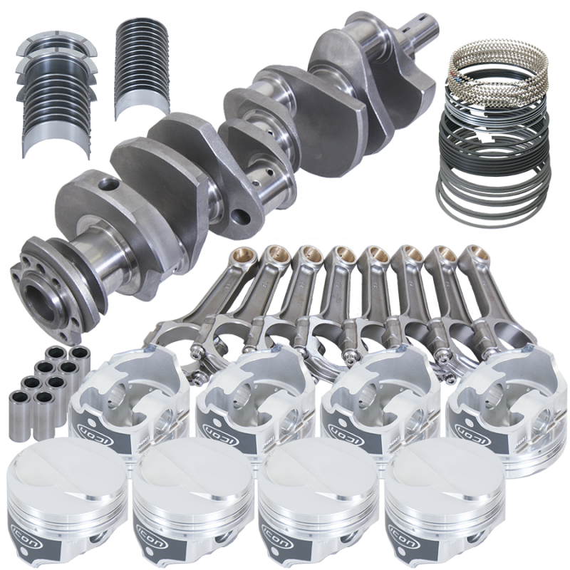 Eagle 18322060 fits Chevy 454 4.000in Crank 6.135in I-Beam Rods 18cc Dome 4.310in Pistons Rotating Assembly