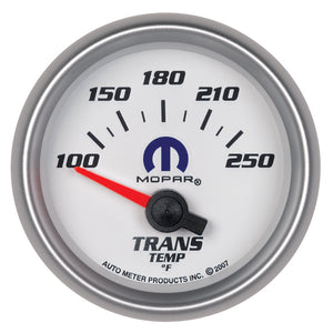 AutoMeter 880033 Autometer fits Mopar 52.4mm SSE 100-250 Degree F Transmission Temperature Gauge