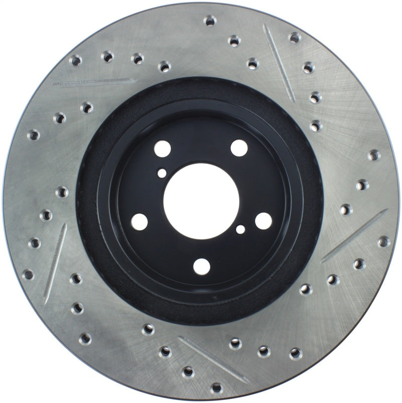 Stoptech 127.47012R Slotted & Drilled Sport Brake Rotor
