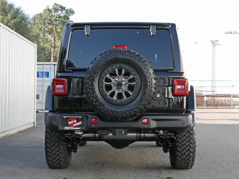 AFE 49-38098-B  Series 2.5in 304SS Cat-Back Exhaust 2021+ fits Jeep Wrangler 39