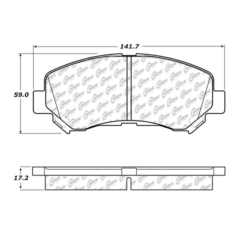 Stoptech 308.1338 Street Touring Brake Pads