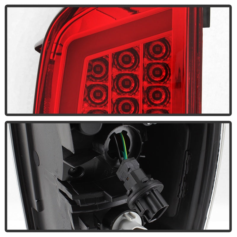 xTune 9041709 16-18 fits Toyota Tacoma Light Bar LED Tail Lights - Chrome (ALT-