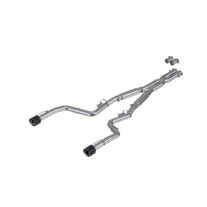 MBRP S71173CF Charger 5.7/6.1/6.4L 3in Dual Rear Exit SS Catback Exhaust Tips