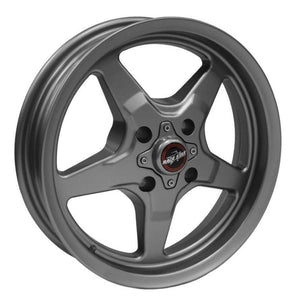 Race Star 91-537021G 91 Drag Star 15x3.75 4x108bc 1.50bs Direct Drill Met Gry Wheel